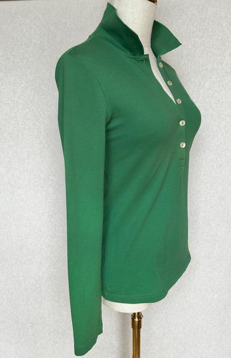 Lacoste polokošeľa v brazílskej zelenej, lacoste,36