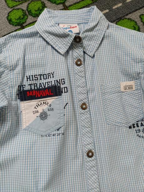 Košeľa, topolino,128