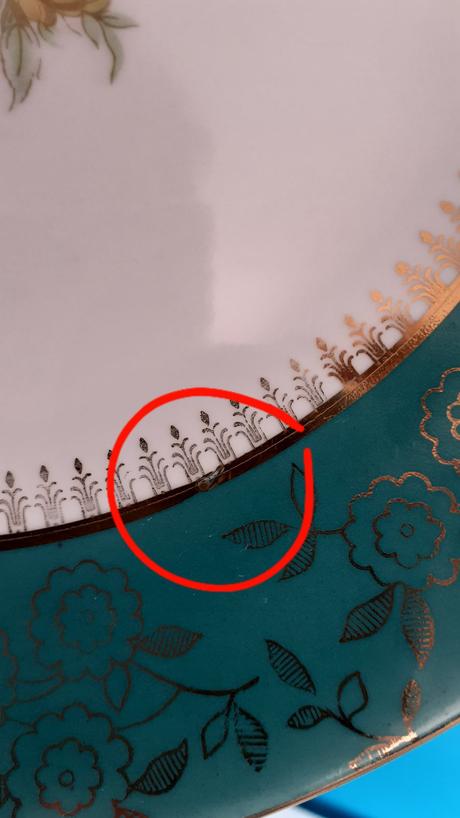 Starožitný porcelánový tanier moritz zdekauer mz, 