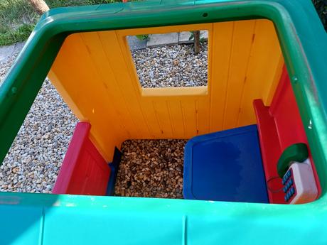 Zahradny domček 90x90, ešte posluzi,