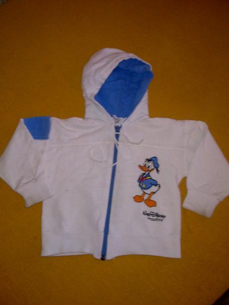 Mikinka na zips aj s kapucňou, 80