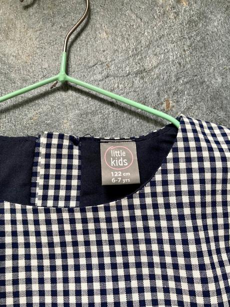 Krasne letné kockovane saty zn.little kids nove, pepco,122