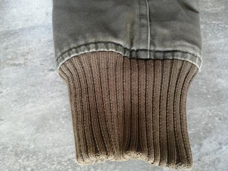 Khaki bunda v s-m, zateplená, podšitá, cherokee,s