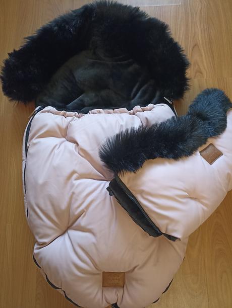 Zimný fusak a rukávniky., floo for baby