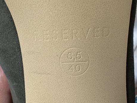 Khaki sandálky na vysokom hrubom podpätku reserved, reserved,40