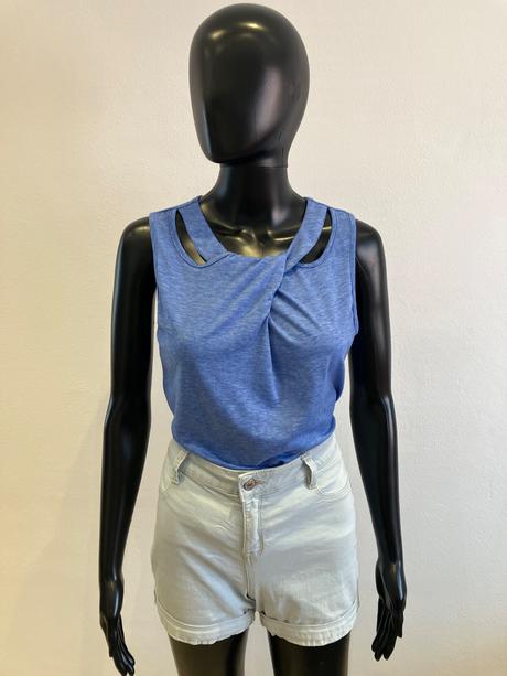 Dámske tričko modré (s), s