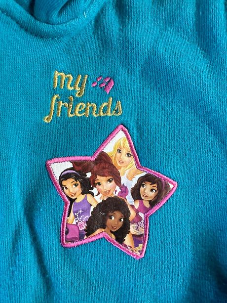 Mikina dievčenská, lego,110