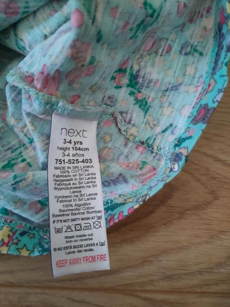 Krásne šaty next, veľ.104, next,104