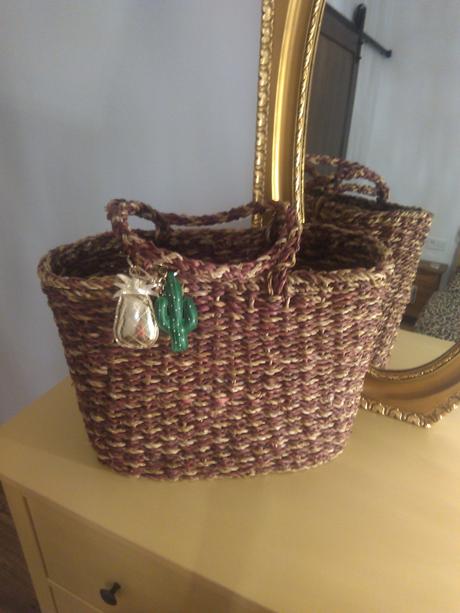 H&m veľká prírodná kabelka, h&m