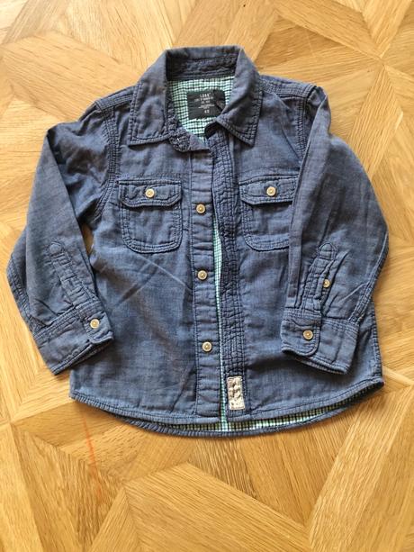 Rifľová košieľka, h&m,110