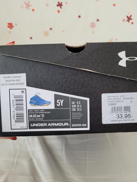 Členkové tenisky, under armour,37