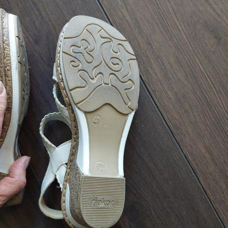 Sandalky kozene, rieker,41