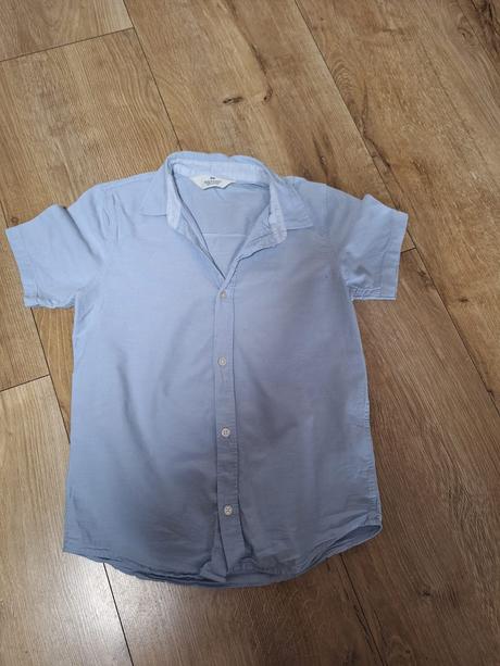 Košeľa pre chlapca s krátkym rukavom, h&m,146