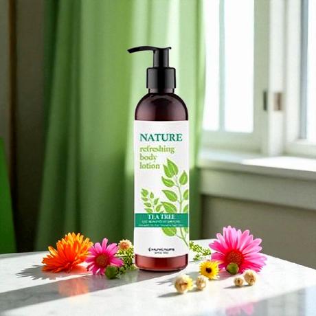 Telové mlieko - tea tree, 
