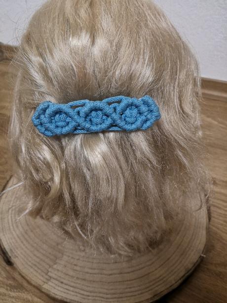 Macrame spona do vlasov-väčšia, 