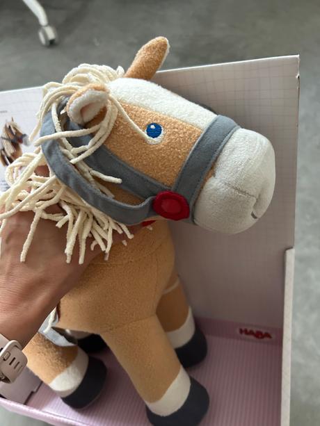 Haba plyšový konik leopold, 