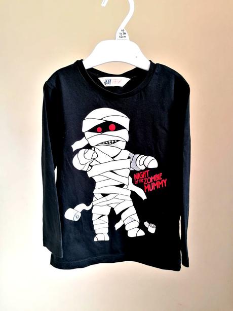 Tričko so zombíkom na 3-4roky, h&m,98