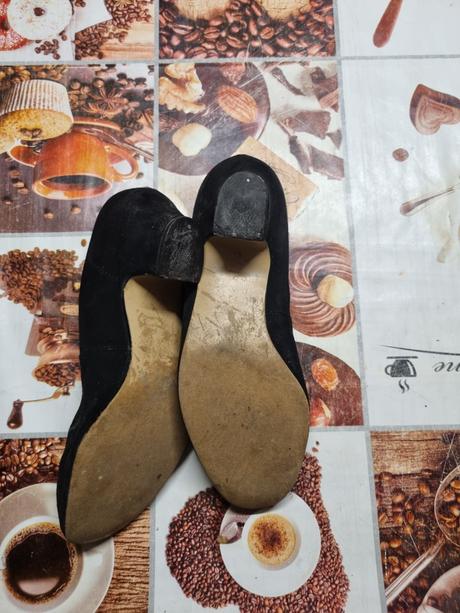 Dámske semišové lodičky, 35