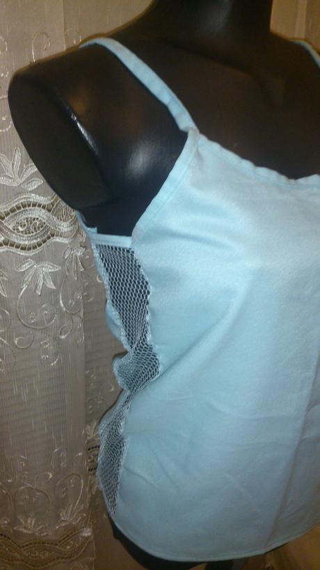 Modré tričko, veľkosť s/m, chantall,s