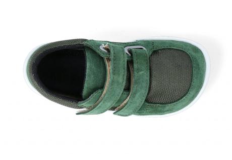 Baby bare shoe - febo sneakers khaki, baby bare shoes,21 / 22