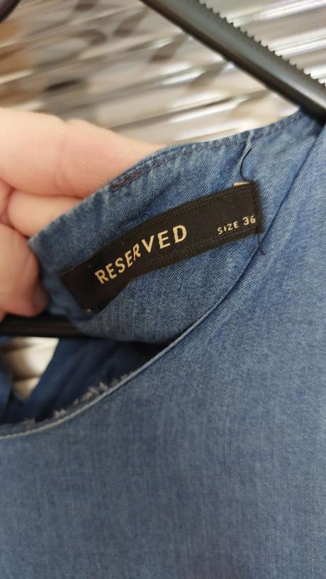 Rifľová blúzka s volánmi 36, reserved,s