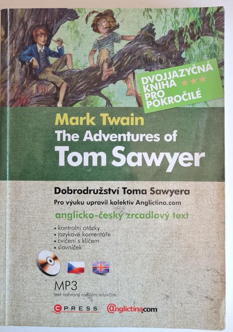 Tom sawyer dvojjazycna knizka, 