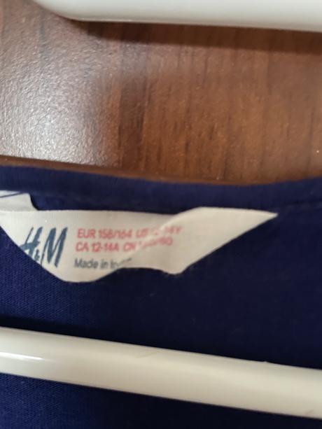 Dievcenske saty, h&m,158