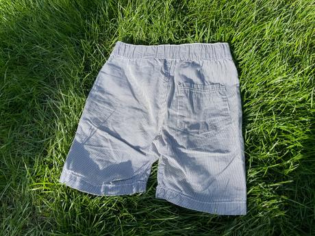 Šortky jemne pružkové, h&m,104