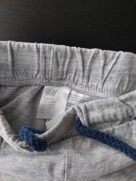 Kraťasy h&m, veľkosť 68, h&m,68