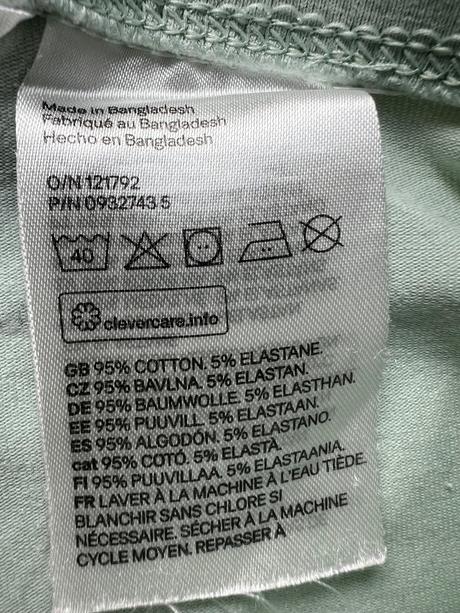 Limetkové kegíny, h&m,122