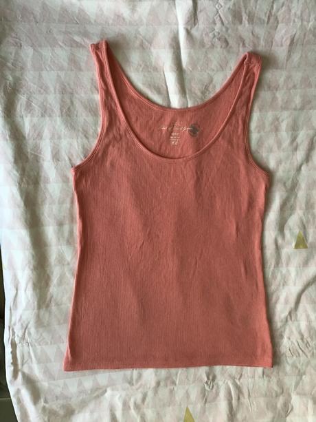Rebrované tielko, h&m,m