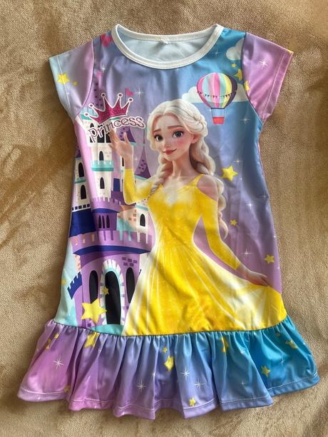 Elza letné šaty, frozen, c&a,110 / 116 / 122 / 128