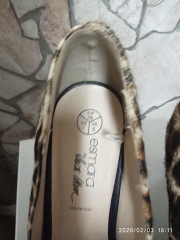 Lodičky dámske, 38