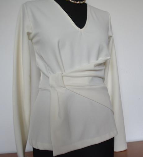 Guido maria kretschmer - biely top, veľ. xs/34, 34