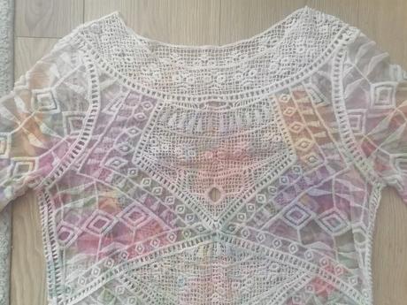 Luxusný kaftan/prehoz na plavky, s