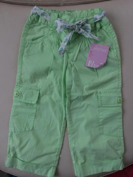 Tenké nohavice nové, f&f,80