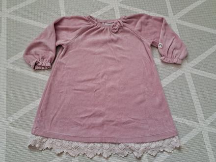 Velúrové šaty lindex, lindex,80