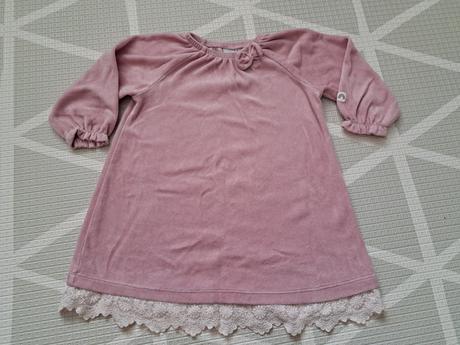 Velúrové šaty lindex, lindex,80