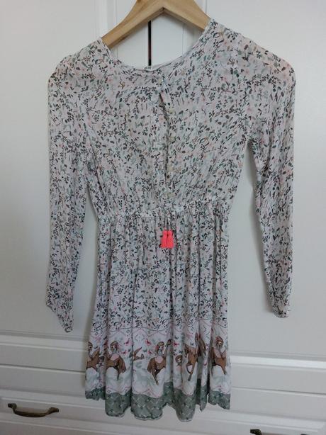 Šaty s konikmi, h&m,140