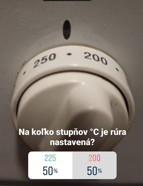 Nastavenie teploty rúry