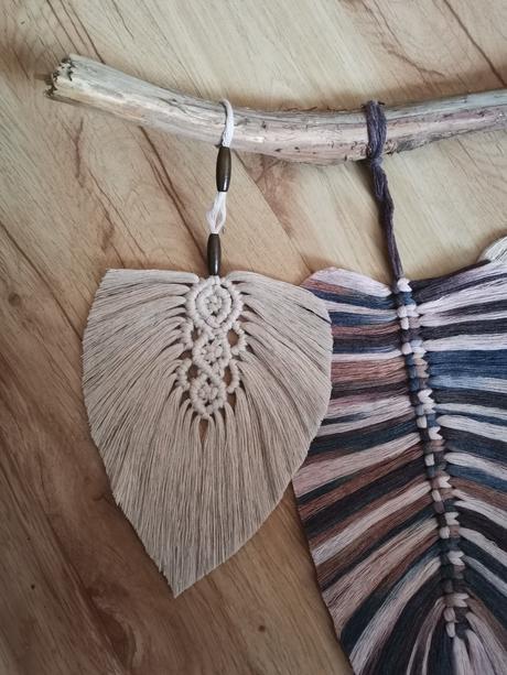 Macrame dekorácia, 