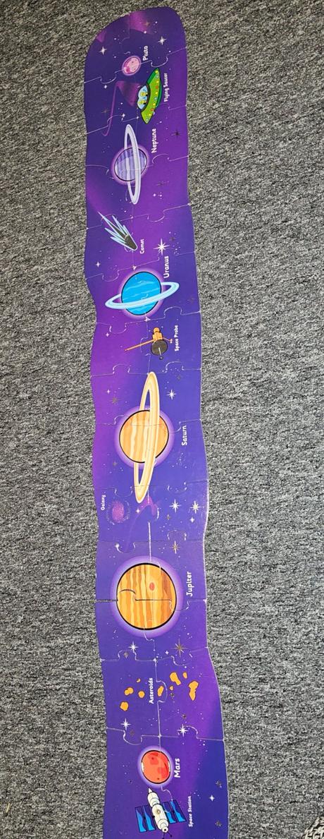 Puzzle planéty vesmir, 