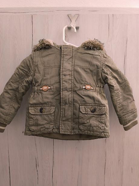 Zimná bunda, h&m,80