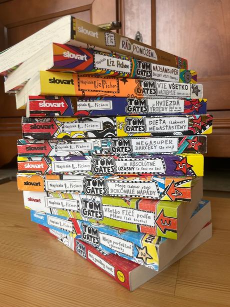 Tom gates knihy,