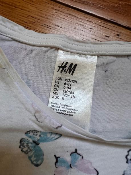 Nočná kosela, h&m,122