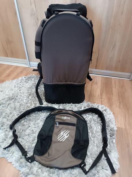 Nosič pre dieťa na turistiku, zopa