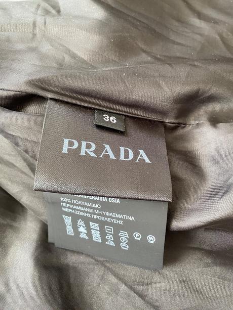 Prada nylon hooded jacket, prada,36
