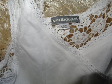 Šatičky nevyužité, vertbaudet,98