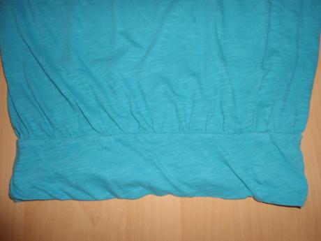 Tyrkysove volne tricko, h&m,m
