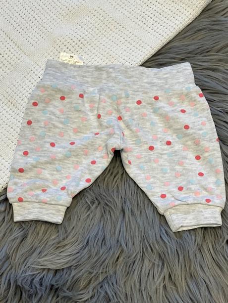 Dievčenské bodkované legíny baby (56), 56